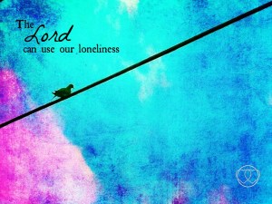 Loneliness postcard